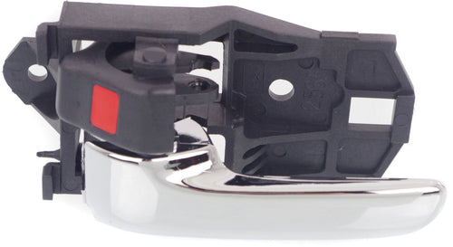 CAMRY 97-01/SIENNA 98-03 FRONT INTERIOR DOOR HANDLE LH, Chrme+Blk, Plastic, Japan/USA Built (=REAR)
