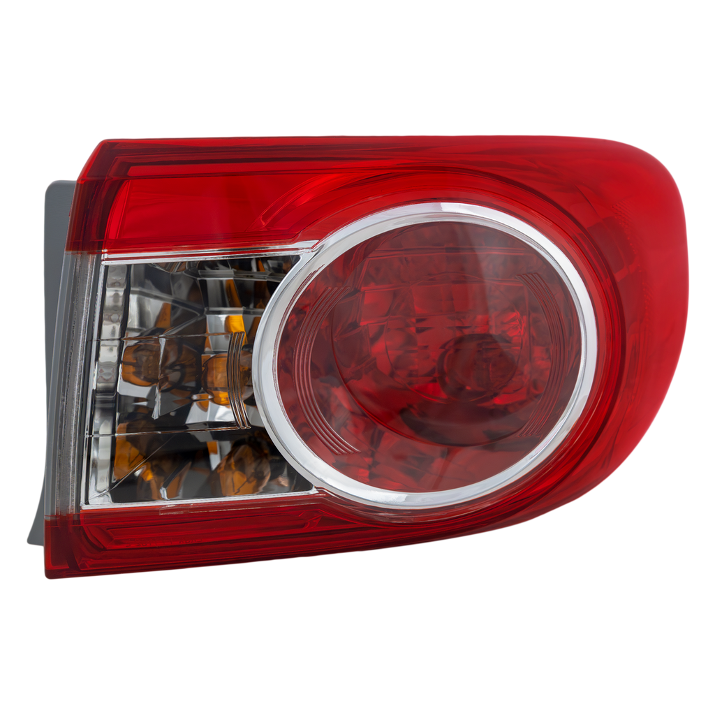 COROLLA 11-13 TAIL LAMP RH, Outer, Assembly, North America Built Vehicle - CAPA