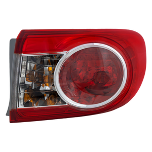 COROLLA 11-13 TAIL LAMP RH, Outer, Assembly, North America Built Vehicle - CAPA