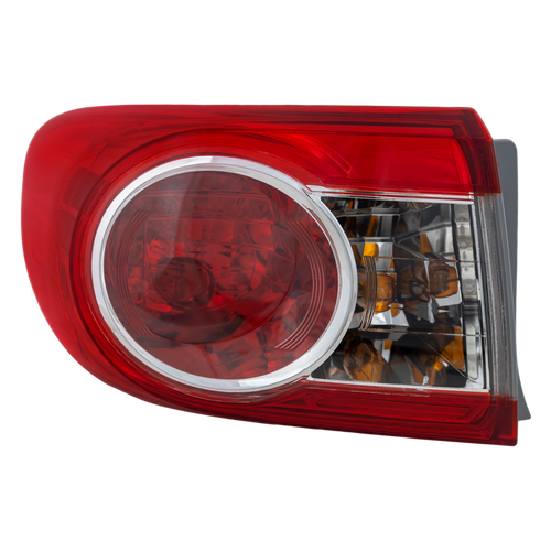 COROLLA 11-13 TAIL LAMP LH, Outer, Assembly, North America Built Vehicle - CAPA