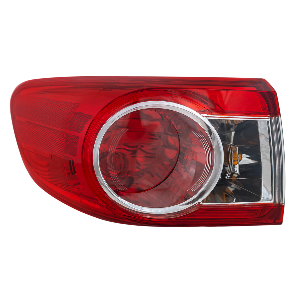 COROLLA 11-13 TAIL LAMP LH, Outer, Assembly, North America Built Vehicle - CAPA