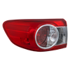COROLLA 11-13 TAIL LAMP LH, Outer, Assembly, North America Built Vehicle - CAPA
