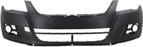 TIGUAN 09-11 FRONT BUMPER COVER, Primed, w/o Headlight Washer Holes, Type 2 - CAPA