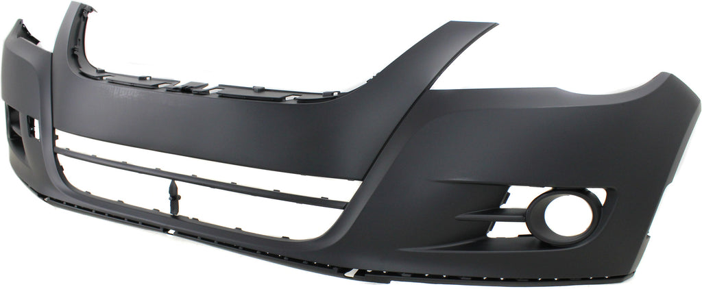 TIGUAN 09-11 FRONT BUMPER COVER, Primed, w/o Headlight Washer Holes, Type 2 - CAPA