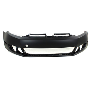 GOLF 10-14 FRONT BUMPER COVER, Primed, (Exc. R Model), Hatchback, w/o Headlight Washer Holes - CAPA