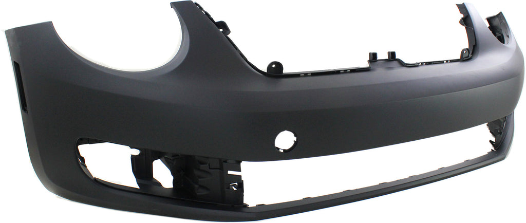 BEETLE 12-19 FRONT BUMPER COVER, Primed, Conv/Cpe, (16-16, S/SE/SEL, w/o Park Dist Ctrl Sen Holes)/Classic/Comfortline/Comfortline TDI/TDI/Trendline Models