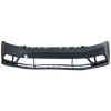 JETTA 15-18 FRONT BUMPER COVER, Prmd, w/o HLW and Park Assist Snsr Holes, (Exc. GLI Model), Sedan - CAPA