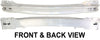 S80 07-16 / XC70 08-16 FRONT REINFORCEMENT, Impact Bar, Aluminum