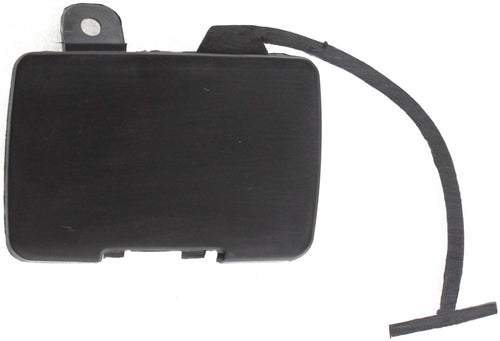 S60 01-04 FRONT BUMPER TOW HOOK RH, Cover, (Exc. R Models), Black