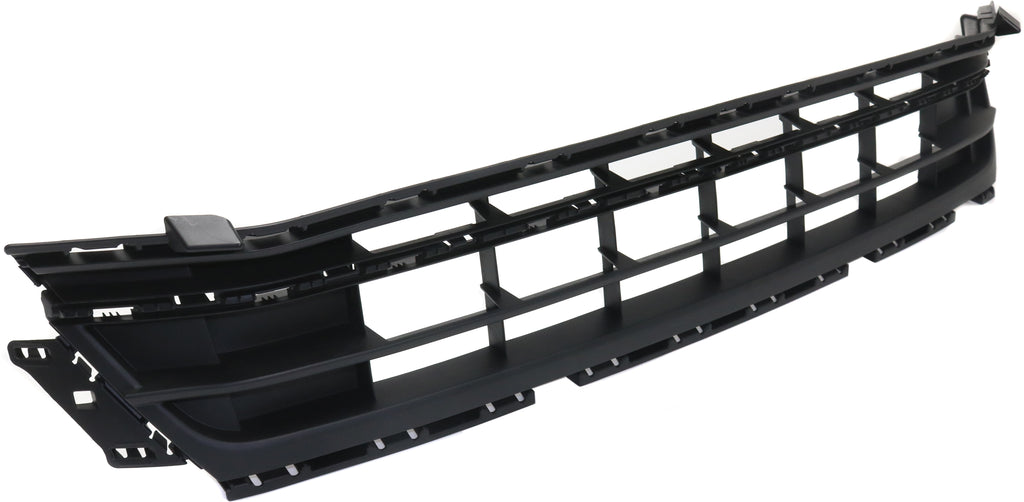 JETTA 15-18 FRONT BUMPER GRILLE, Textured, w/o IPAS Holes, (Exc. GLI Model) - CAPA
