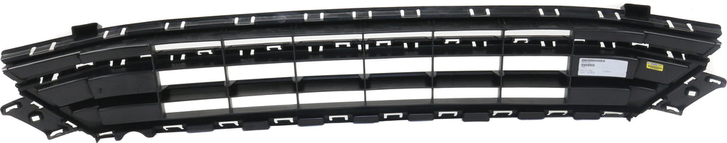 JETTA 15-18 FRONT BUMPER GRILLE, Textured, w/o IPAS Holes, (Exc. GLI Model) - CAPA