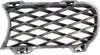 TOUAREG 04-07 FRONT BUMPER GRILLE RH, Outer, Spoiler Grille, w/ Fog Lamps