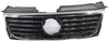 PASSAT 06-10 GRILLE, Chrome Shell/Black Insert, w/o PAS and PDC Holes, w/o Chr Insert Mldg