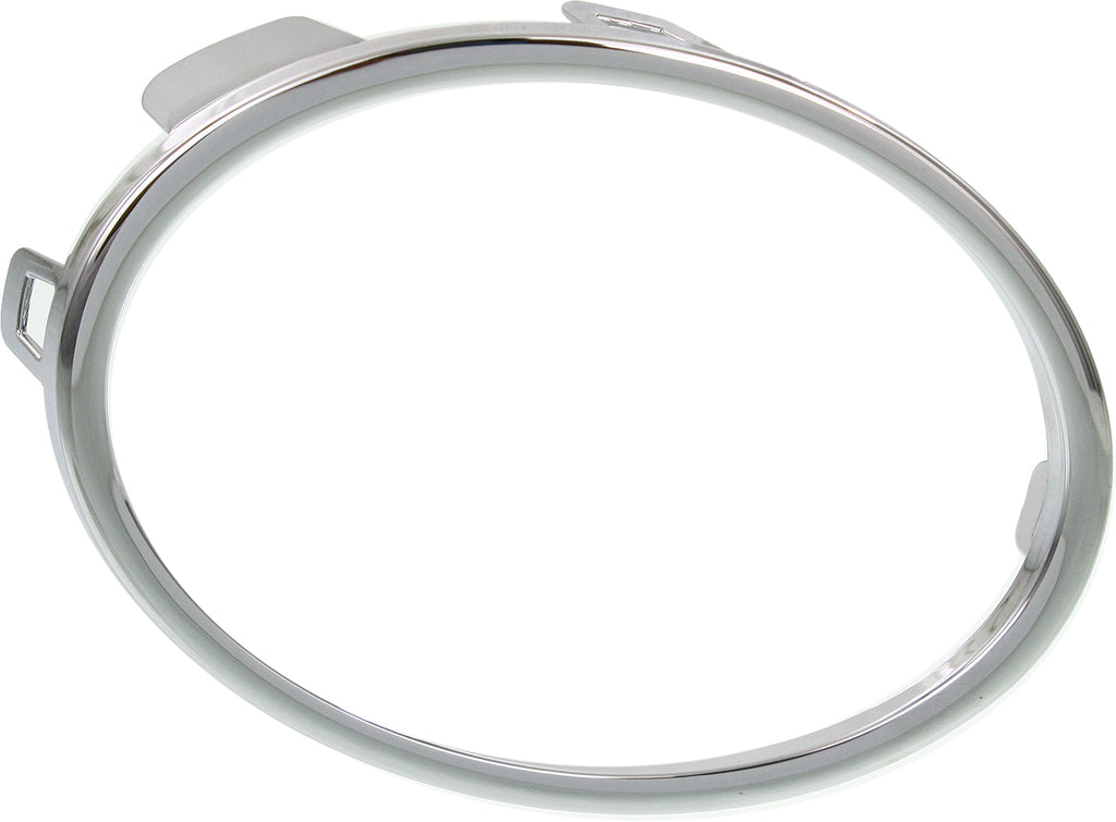 GOLF 10-14 / TIGUAN 12-17 / TIGUAN LIMITED 17-18 FRONT FOG LAMP MOLDING RH, Chrome, Ring, (GOLF, Hatchback)