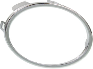 GOLF 10-14 / TIGUAN 12-17 / TIGUAN LIMITED 17-18 FRONT FOG LAMP MOLDING RH, Chrome, Ring, (GOLF, Hatchback)