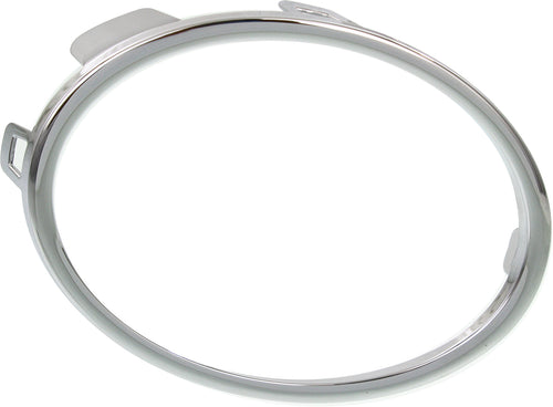 GOLF 10-14 / TIGUAN 12-17 / TIGUAN LIMITED 17-18 FRONT FOG LAMP MOLDING RH, Chrome, Ring, (GOLF, Hatchback)