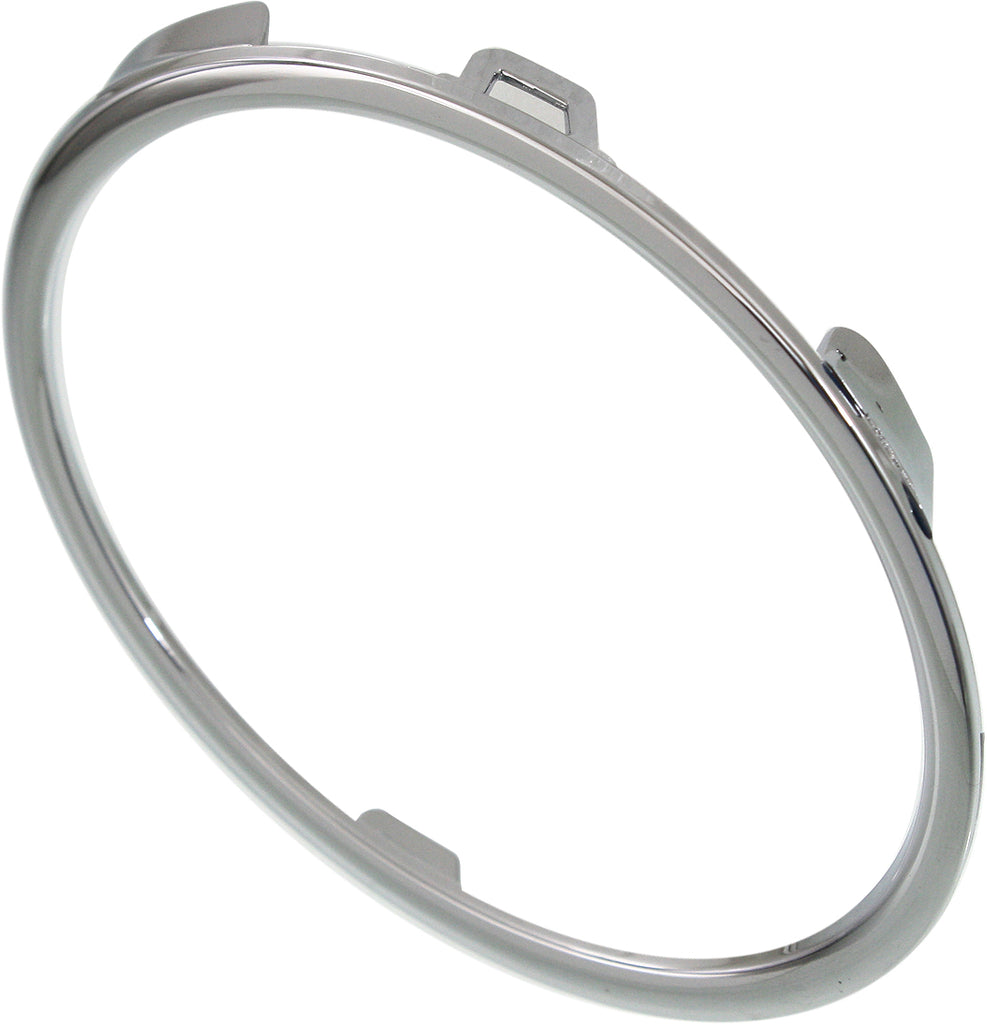 GOLF 10-14 / TIGUAN 12-17 / TIGUAN LIMITED 17-18 FRONT FOG LAMP MOLDING RH, Chrome, Ring, (GOLF, Hatchback)
