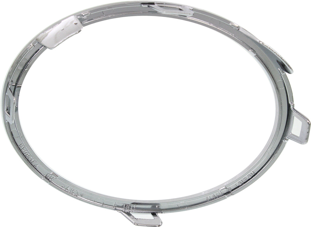 GOLF 10-14 / TIGUAN 12-17 / TIGUAN LIMITED 17-18 FRONT FOG LAMP MOLDING RH, Chrome, Ring, (GOLF, Hatchback)