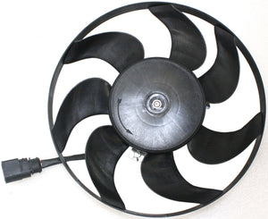 JETTA 06-18 AUXILIARY FAN BLADE/MOTOR ASSY, RH, 200w - 295mm Dia., 2-Pin