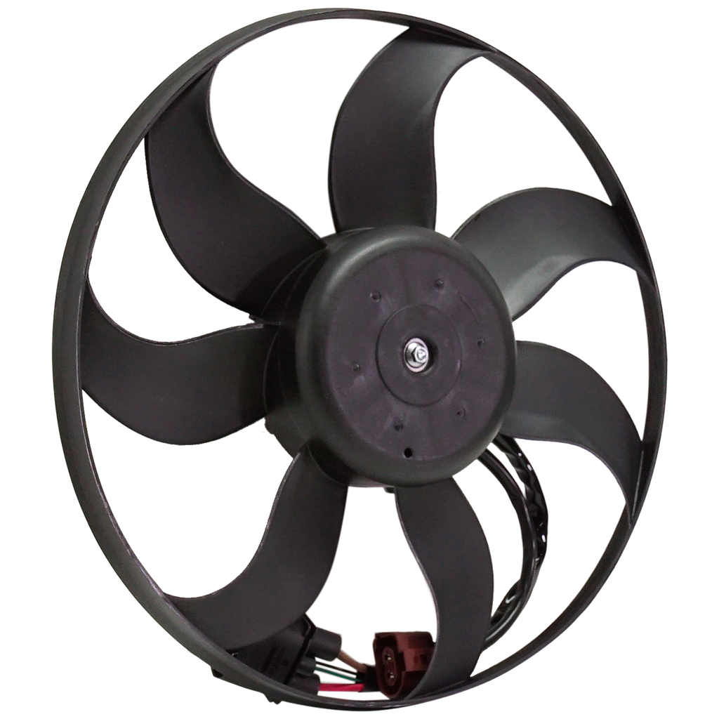 JETTA 05-17 RADIATOR FAN BLADE/MOTOR ASSY., LH