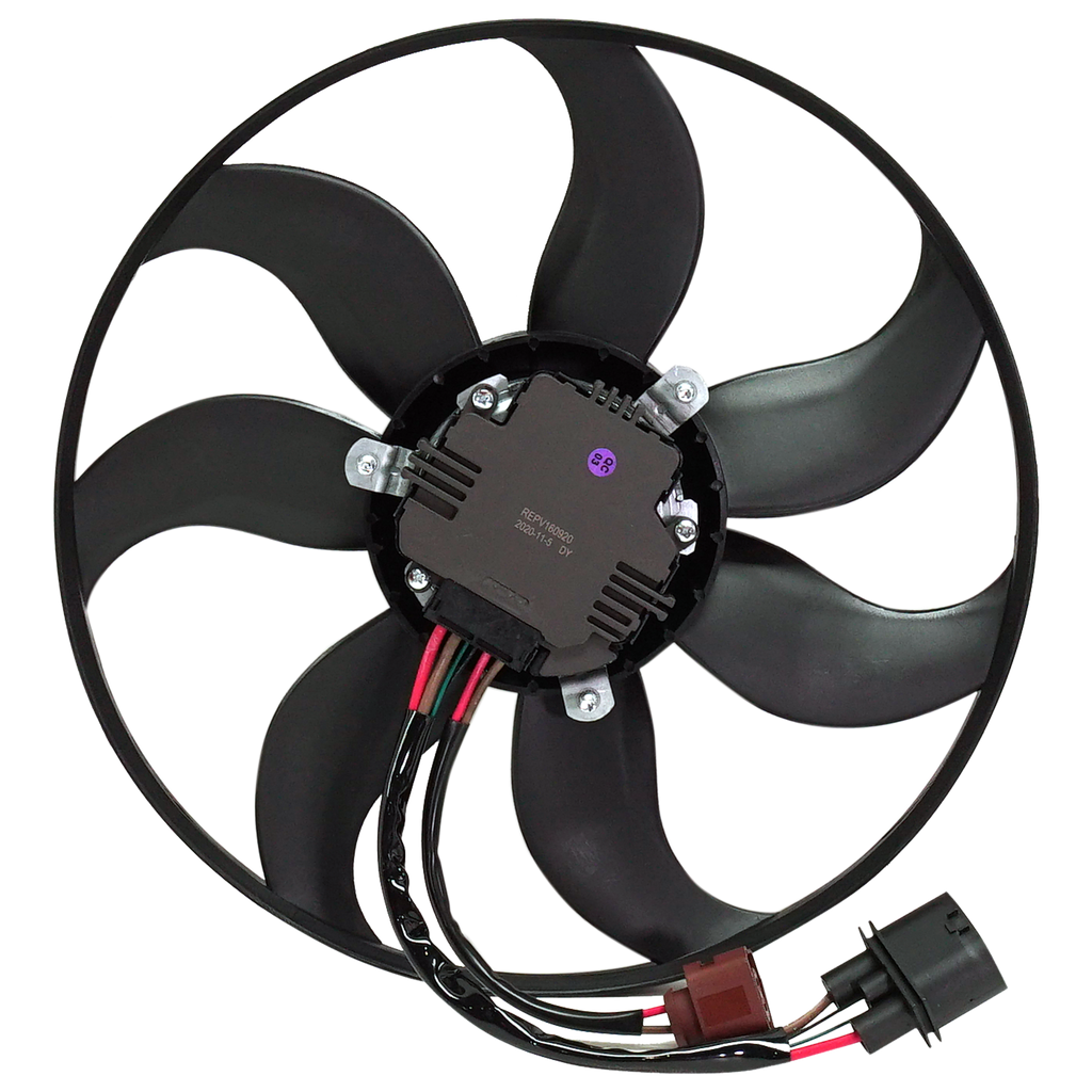 JETTA 05-17 RADIATOR FAN BLADE/MOTOR ASSY., LH