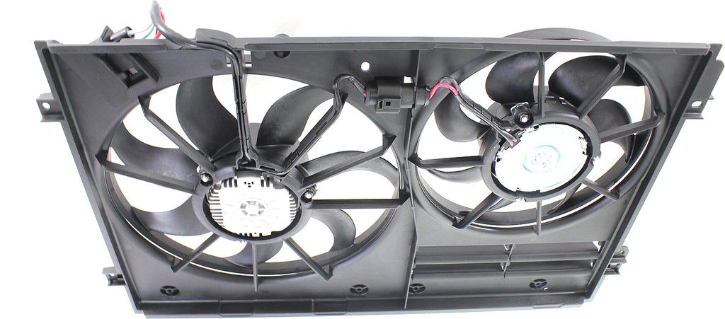 JETTA 11-17 RADIATOR FAN ASSEMBLY, Dual Fan, 2.0L Eng, Gas, Sedan