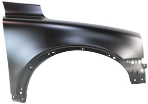 XC90 03-14 FRONT FENDER RH, Primed, Steel, w/o Signal Light Hole