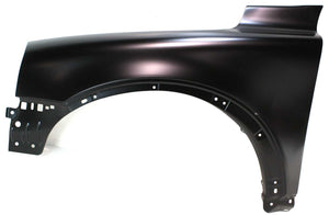 XC90 03-14 FRONT FENDER LH, Primed, Steel, w/o Signal Light Hole