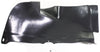PASSAT CC 09-12 FRONT FENDER LINER RH, Front Section, Plastic, Vacuum Form
