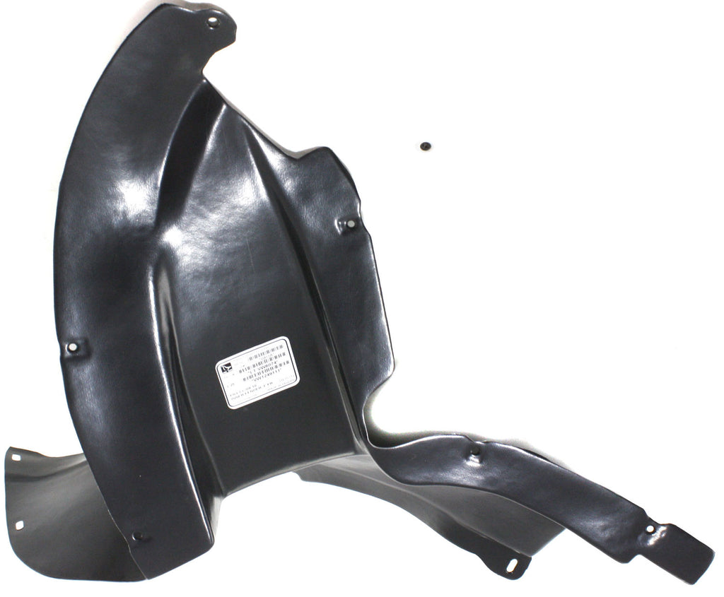 PASSAT CC 09-12 FRONT FENDER LINER RH, Front Section, Plastic, Vacuum Form