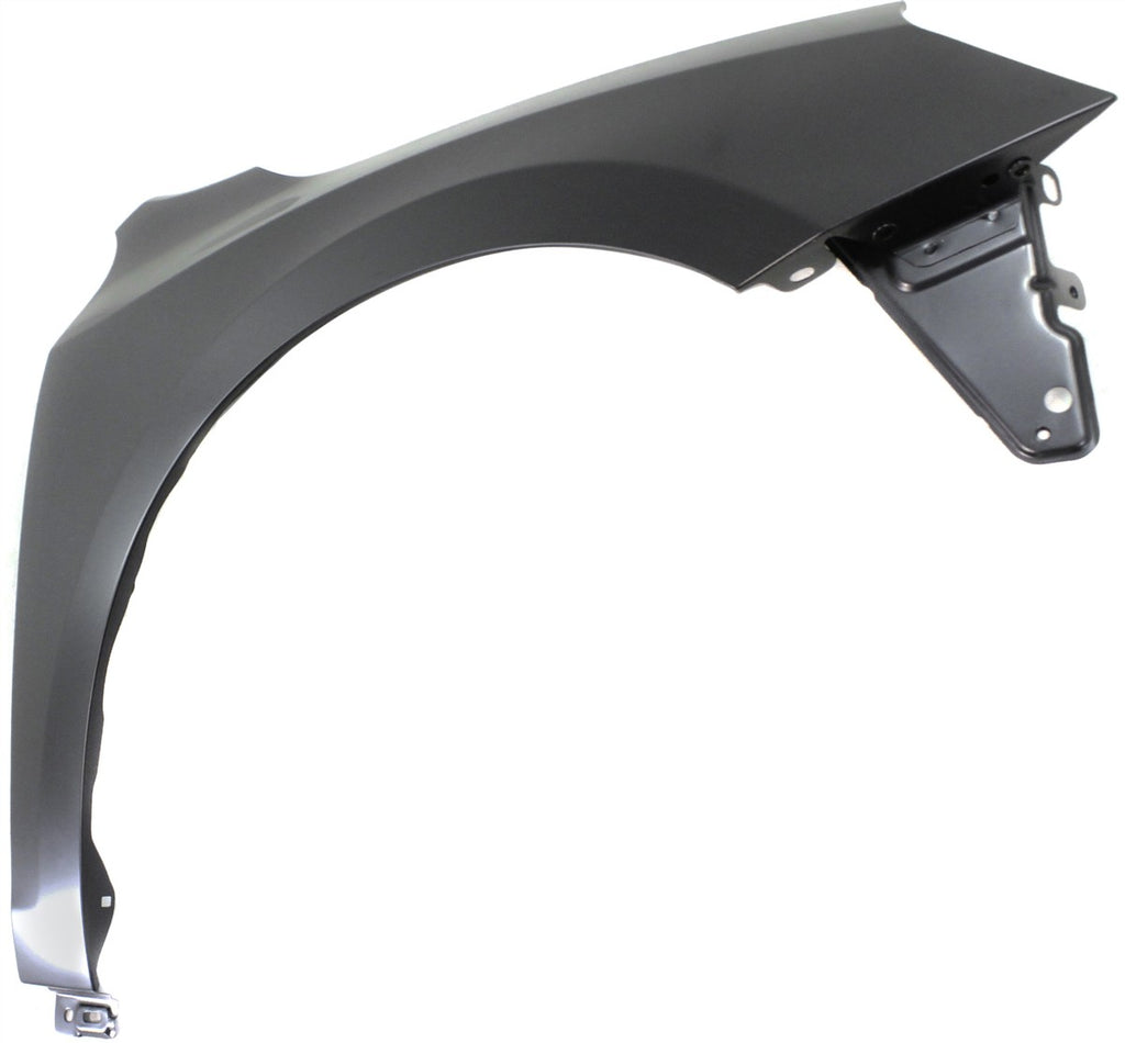 S60 11-13 FRONT FENDER RH, Primed, Steel, w/o Side Marker Light Hole - CAPA