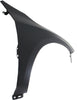 S60 11-13 FRONT FENDER RH, Primed, Steel, w/o Side Marker Light Hole - CAPA
