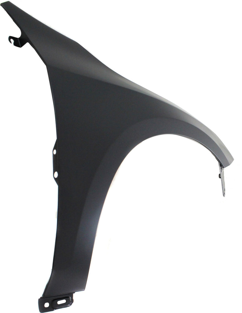 S60 11-13 FRONT FENDER RH, Primed, Steel, w/o Side Marker Light Hole - CAPA