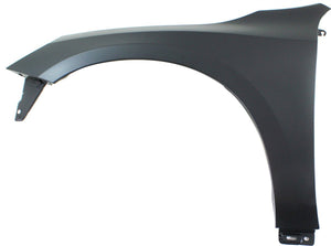 S60 11-13 FRONT FENDER LH, Primed, Steel, w/o Side Marker Light Hole - CAPA
