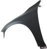 S60 11-13 FRONT FENDER LH, Primed, Steel, w/o Side Marker Light Hole - CAPA