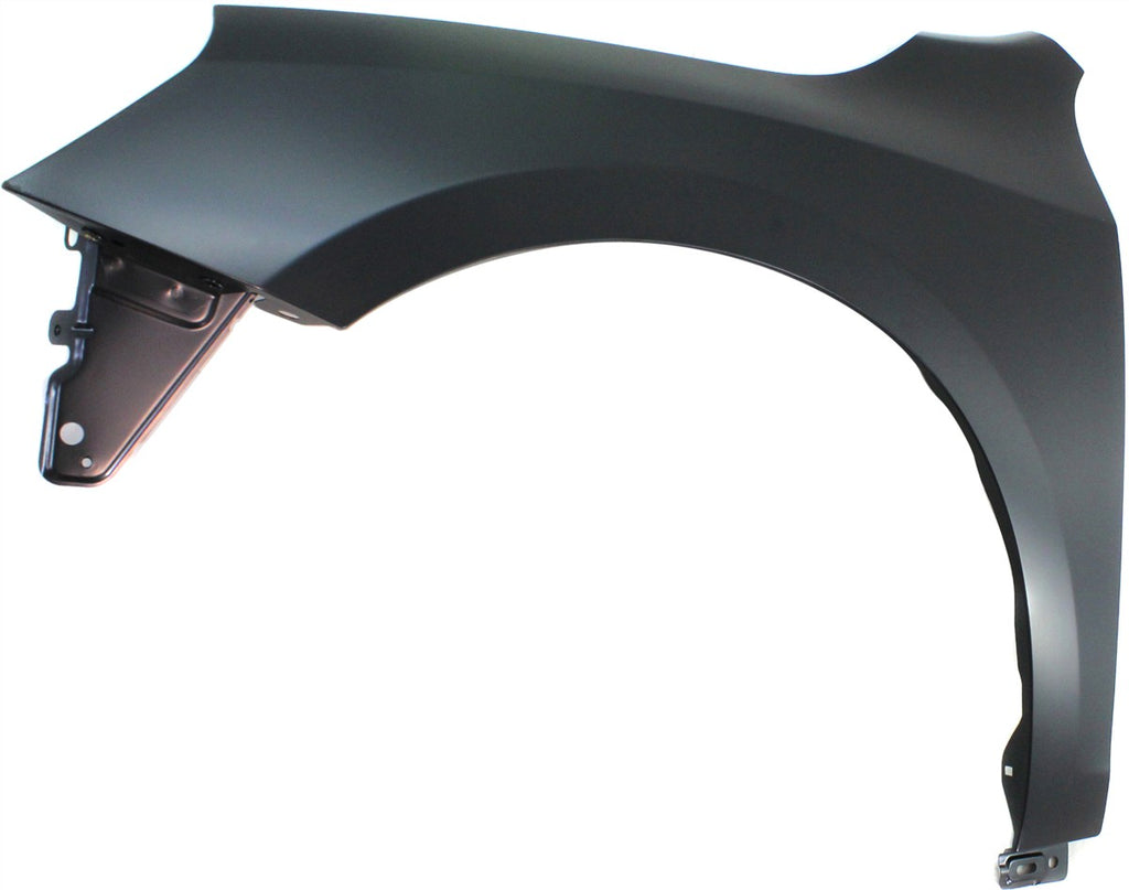 S60 11-13 FRONT FENDER LH, Primed, Steel, w/o Side Marker Light Hole - CAPA