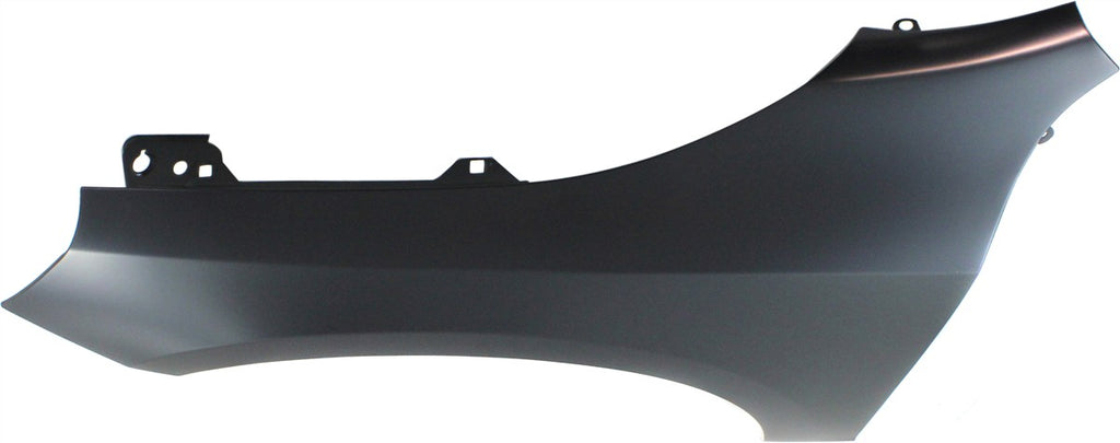 S60 11-13 FRONT FENDER LH, Primed, Steel, w/o Side Marker Light Hole - CAPA