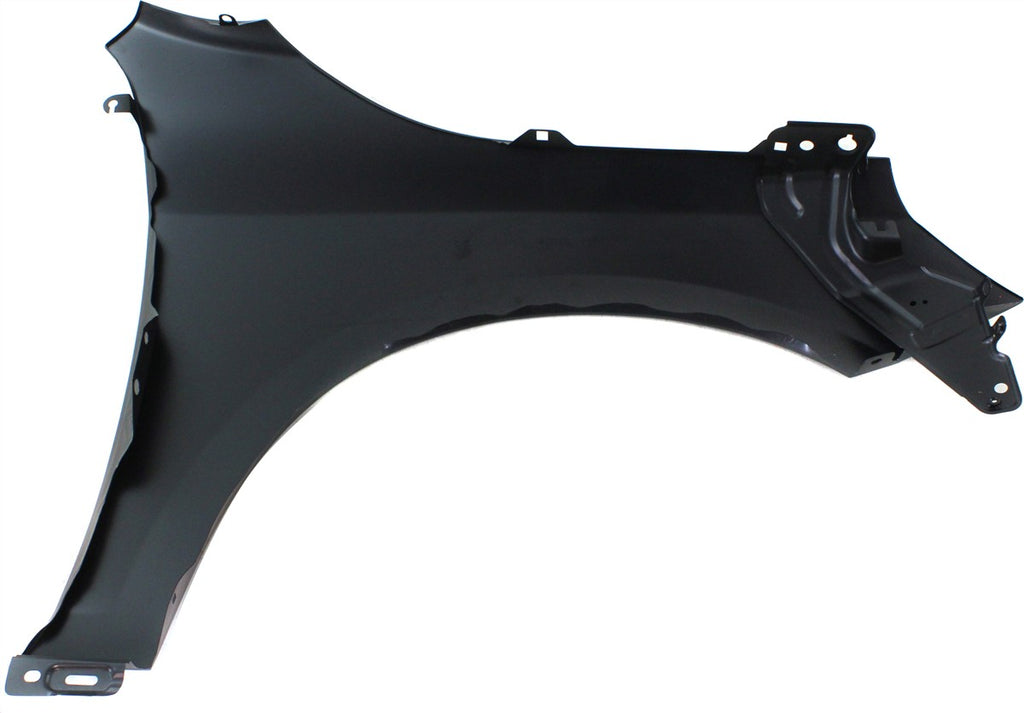S60 11-13 FRONT FENDER LH, Primed, Steel, w/o Side Marker Light Hole - CAPA