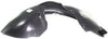 PASSAT CC 09-12 FRONT FENDER LINER RH, Rear Section, Plastic, Vacuum Form