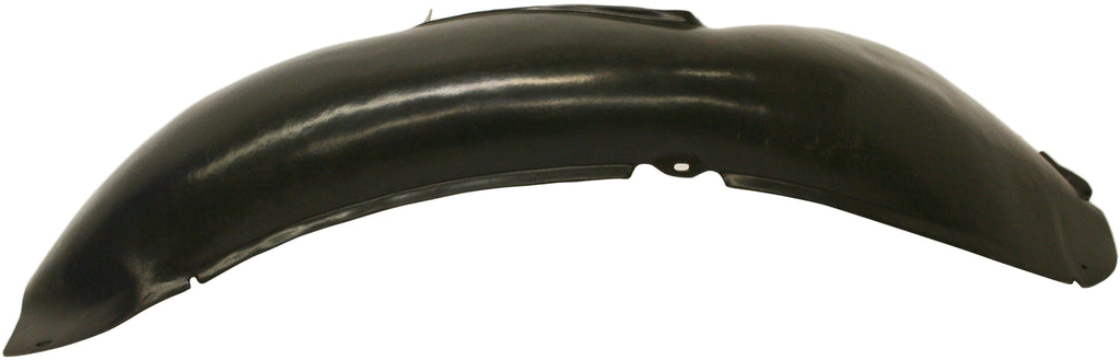 PASSAT CC 09-12 FRONT FENDER LINER LH, Rear Section, Plastic, Vacuum Form