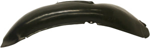 PASSAT CC 09-12 FRONT FENDER LINER LH, Rear Section, Plastic, Vacuum Form