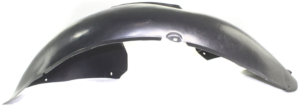 PASSAT CC 09-12 FRONT FENDER LINER LH, Rear Section, Plastic, Vacuum Form