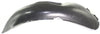 PASSAT CC 09-12 FRONT FENDER LINER LH, Rear Section, Plastic, Vacuum Form