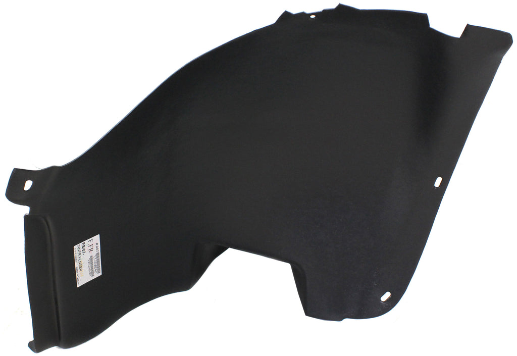 EOS 07-16 FRONT FENDER LINER RH, Front Section, Plastic, Vacuum Form
