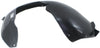 EOS 07-07 FRONT FENDER LINER RH, Plastic, Vacuum Form, Rear Section, To VIN 7026000