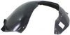 EOS 07-07 FRONT FENDER LINER LH, Plastic, Vacuum Form, Rear Section, To VIN 7026000