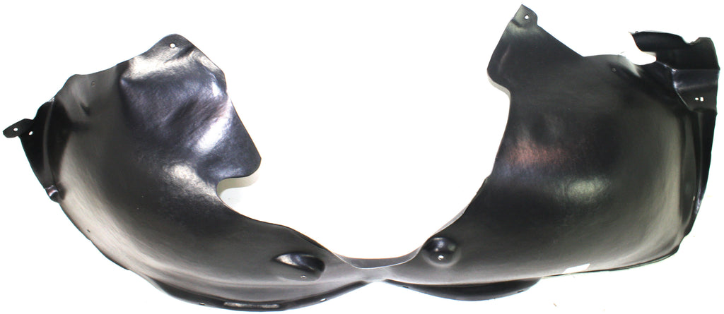 TOUAREG 08-10 FRONT FENDER LINER RH, Plastic, Vacuum Form, 3.6L/4.2L Eng.