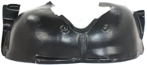 TOUAREG 08-10 FRONT FENDER LINER LH, Plastic, Vacuum Form, 3.6L/4.2L Eng.