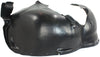TOUAREG 08-10 FRONT FENDER LINER LH, Plastic, Vacuum Form, 3.6L/4.2L Eng.