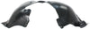 TOUAREG 08-10 FRONT FENDER LINER LH, Plastic, Vacuum Form, 3.6L/4.2L Eng.